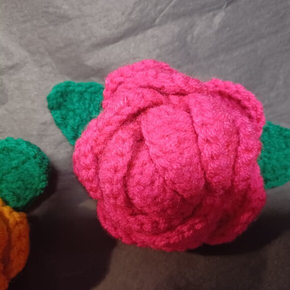 Hand Crocheted Roses - Picture 6 of 6
